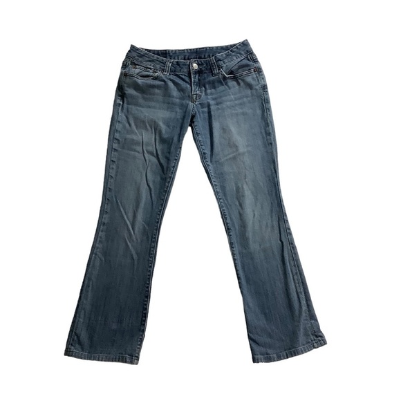 Lucky Brand Blue Wash Straight Leg Jeans Size 4 / 27 - Picture 1 of 8